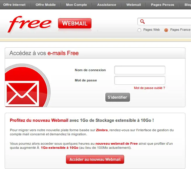 comment garder son adresse email free en changeant d'opérateur