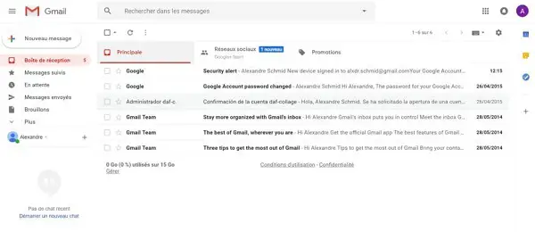 créer une liste de diffusion gmail