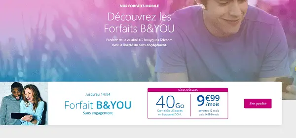 forfait b and you avis