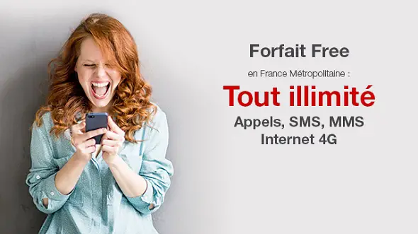 free mobile 4g illimitée